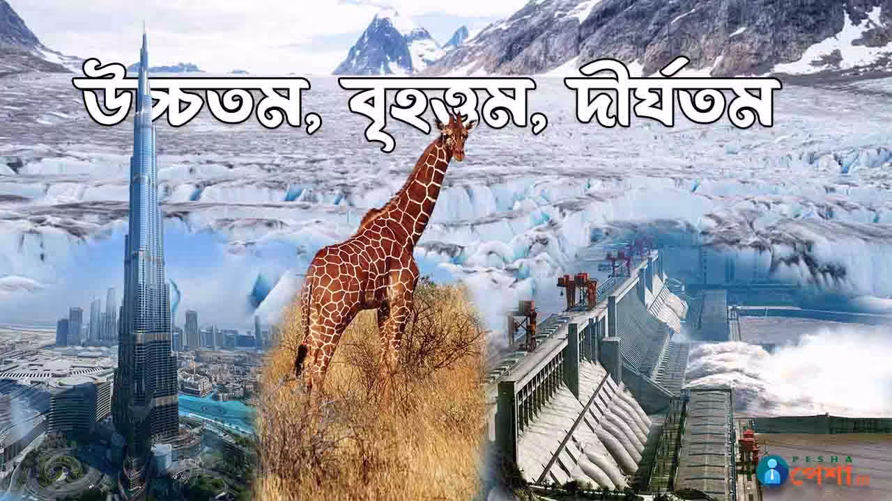 The highest, largest and longest in the world