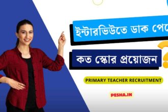 Primary teacher recruitment score