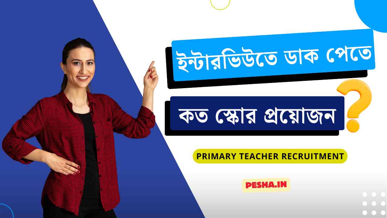 Primary teacher recruitment score