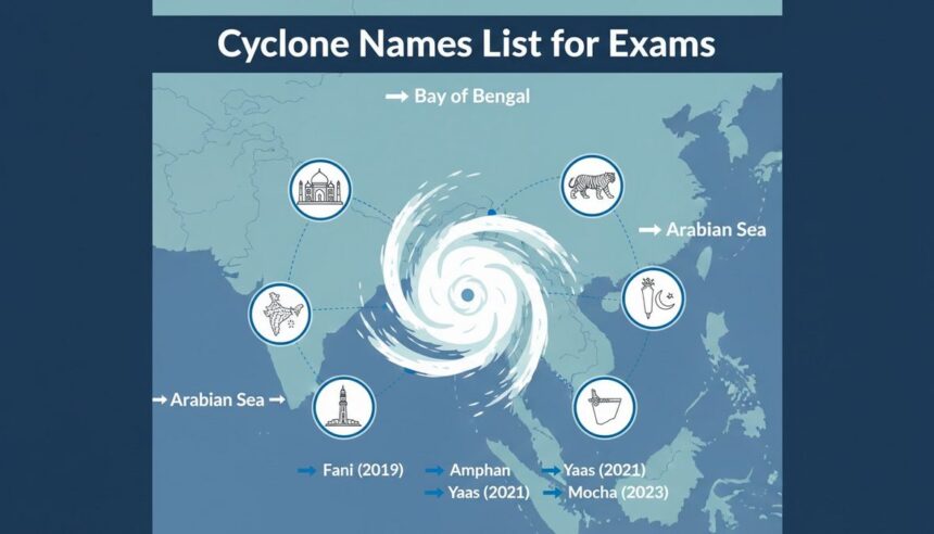 Cyclone names list for exams