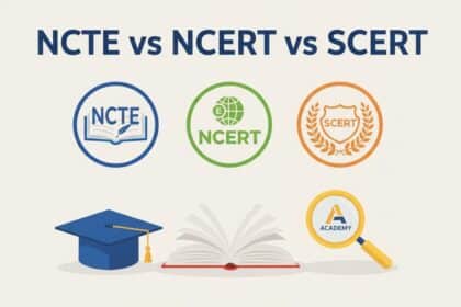 Ncte ncert scert differences