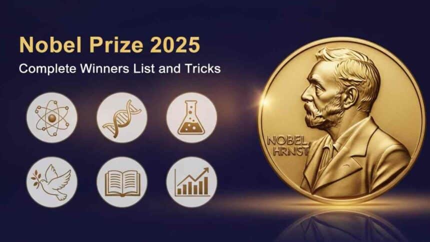 Nobel prize 2025 list with tricks to remember