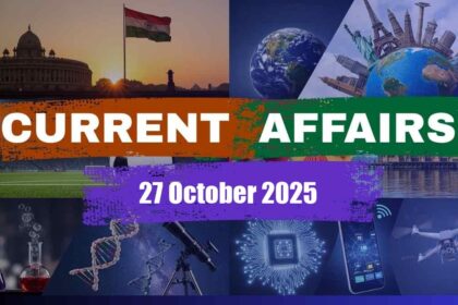 Pesha current affairs 27 october 2025