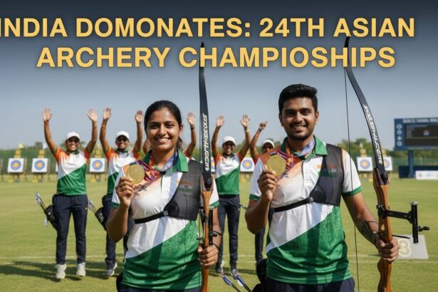 24th asian archery championships india