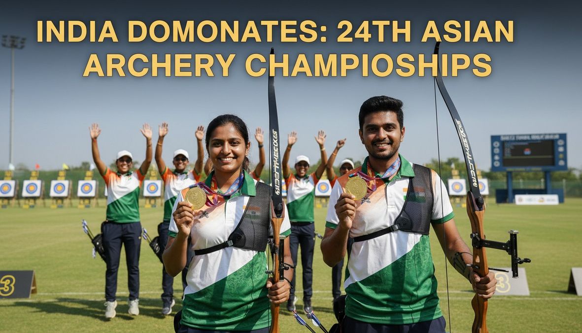 24th asian archery championships india