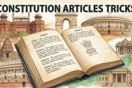 Indian constitution articles short tricks