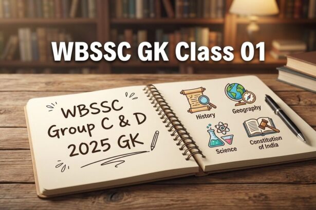 Wbssc group c group d gk questions