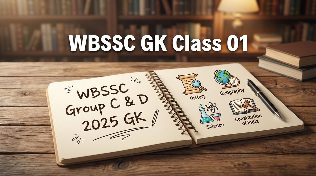 Wbssc group c group d gk questions