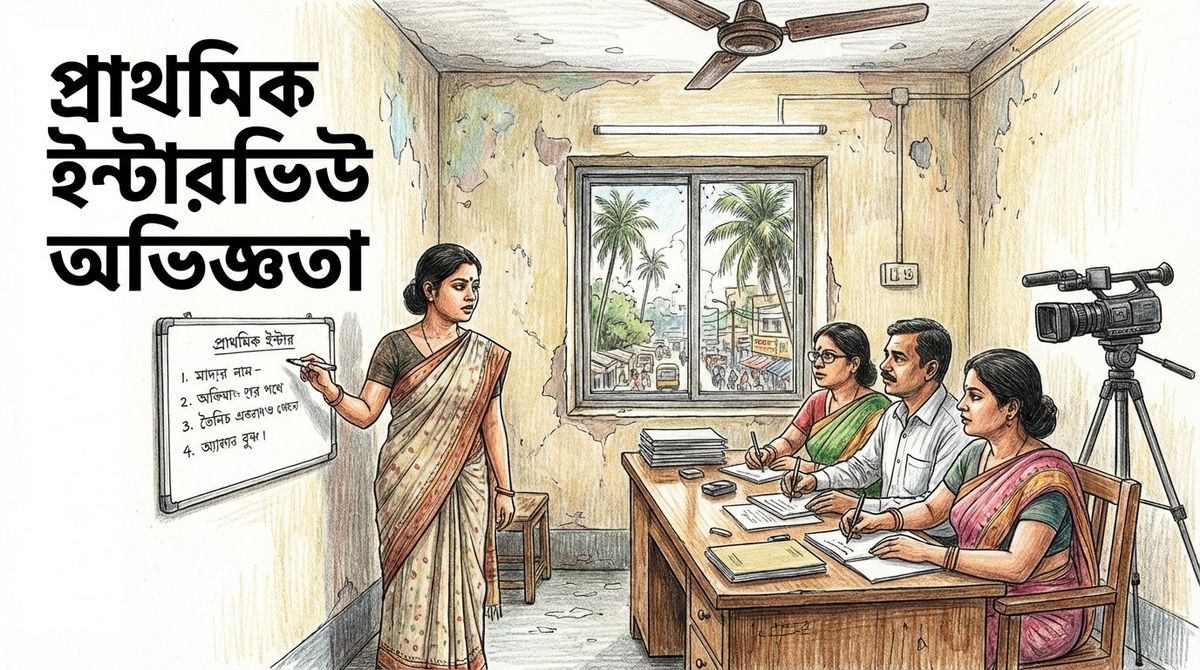 Wb primary teacher interview experience 2022