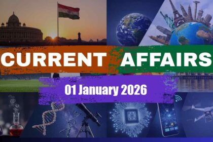 Pesha current affairs 01 january 2026