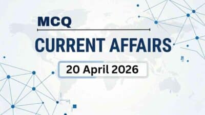 Daily current affairs english mcq