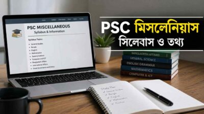 Wbpsc miscellaneous syllabus