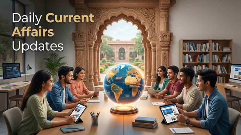 Daily current affairs updates