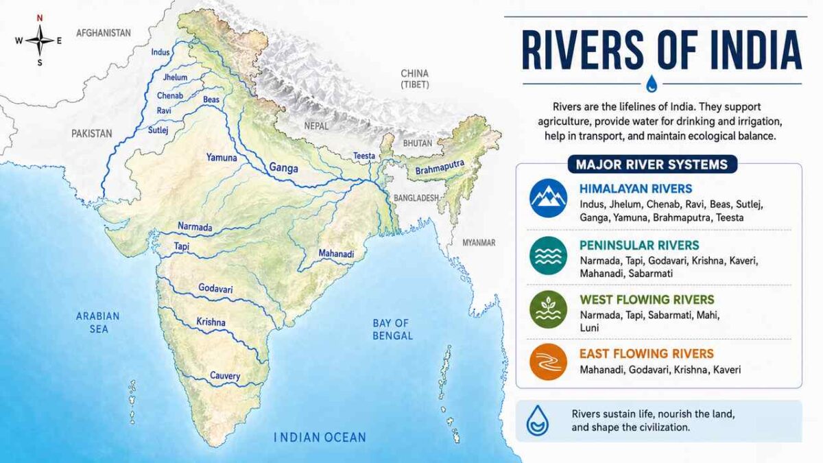 Rivers of india