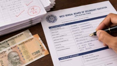 Wbbse pen madhyamik application money