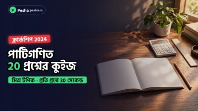 ক্লার্কশিপ 2024 পাটিগণিত মিশ্র কুইজের কভার