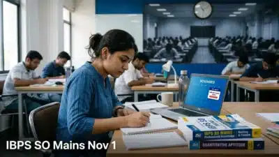 আইবিপিএস So 2026 মেইন পরীক্ষা 1 নভেম্বর, প্রিলিমিনারি শেষ হয়েছে 29 আগস্ট 14 Ibps so mains 2026