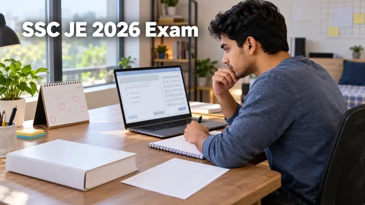 Ssc Je 2026 Paper-I পরীক্ষা 2 থেকে 6 নভেম্বর, অ্যাডমিট কার্ড ও করণীয় 1 Ssc je exam 2026