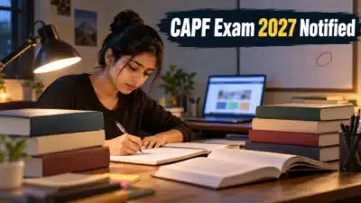 Upsc capf exam 2027