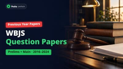 Wbjs question papers — pesha. In